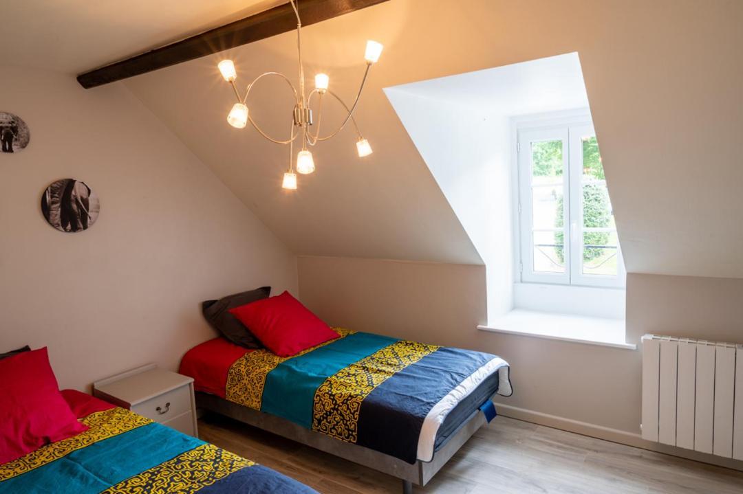 Villa Le champ bourdon à Saint-Maur-des-Bois Extérieur photo