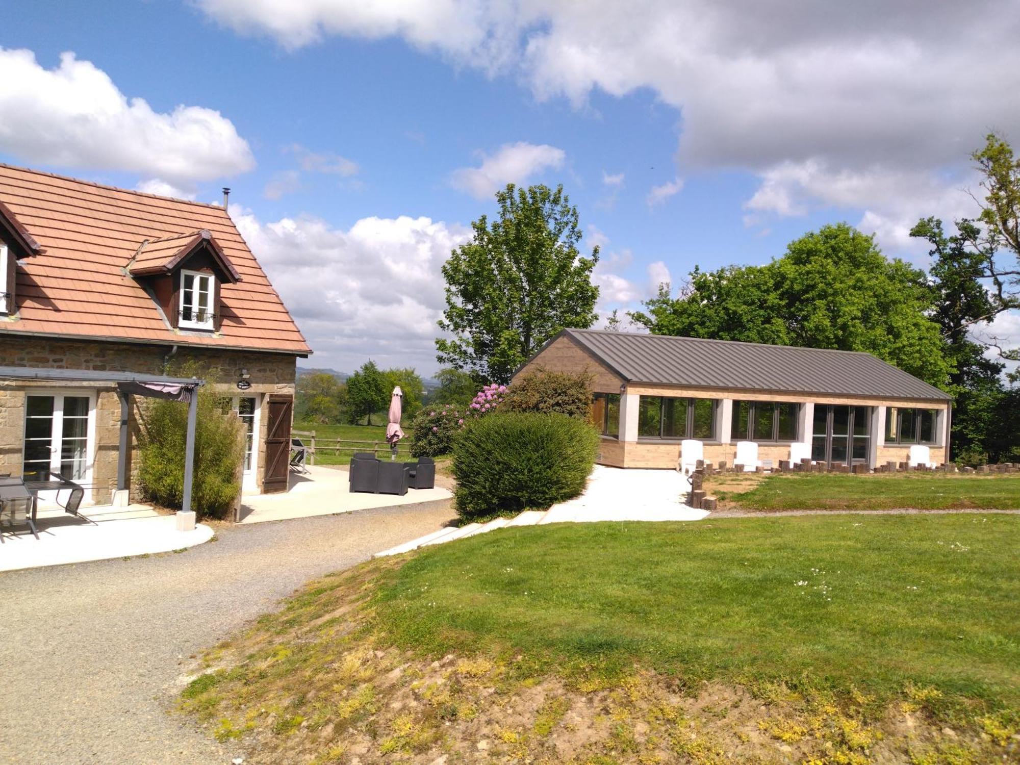 Villa Le champ bourdon à Saint-Maur-des-Bois Extérieur photo
